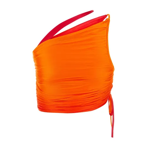 Tops > Sleeveless Tops - - Andrea Adamo - Modalova
