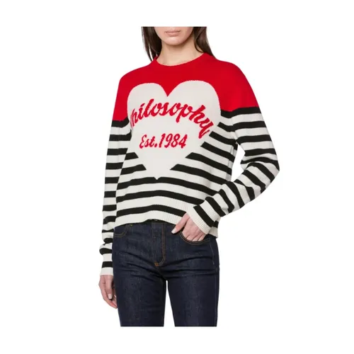Knitwear > Round-neck Knitwear - - Philosophy di Lorenzo Serafini - Modalova