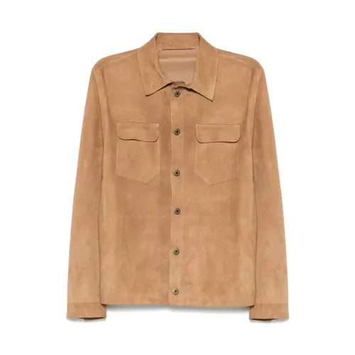Jackets > Leather Jackets - - Salvatore Santoro - Modalova