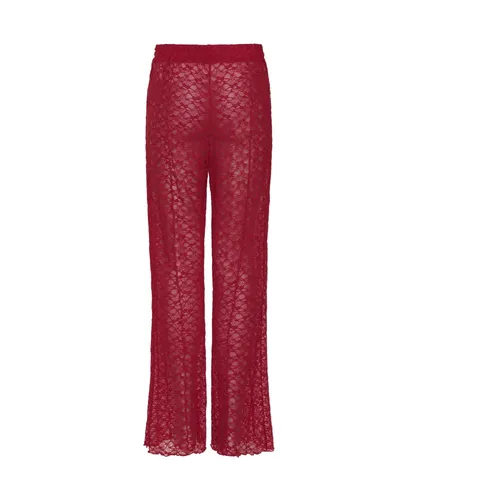 Trousers > Wide Trousers - - Ichi - Modalova
