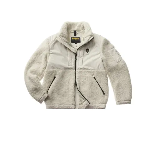 Jackets > Faux Fur & Shearling Jackets - - Blauer - Modalova