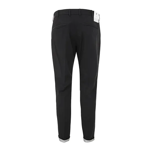 Pt01 - Trousers > Chinos - Black - Pt01 - Modalova