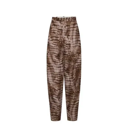 Trousers > Wide Trousers - - Elisabetta Franchi - Modalova