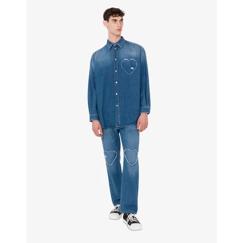 Jeans > Straight Jeans - - Moschino - Modalova