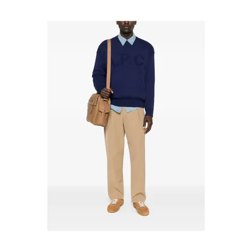 Knitwear > Round-neck Knitwear - - A.p.c. - Modalova
