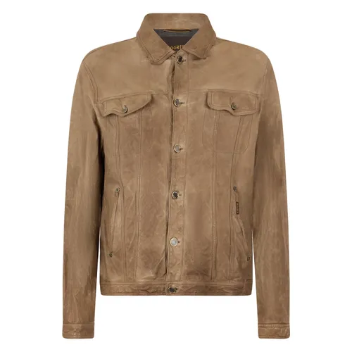 Jackets > Leather Jackets - - Moorer - Modalova
