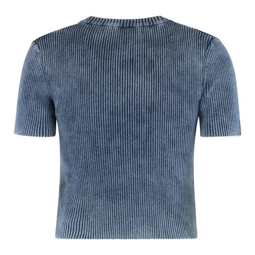 Diesel - Tops > T-Shirts - Blue - Diesel - Modalova