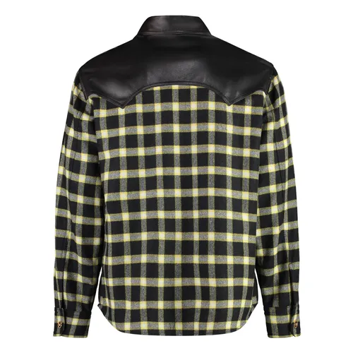 Jackets > Leather Jackets - - Versace - Modalova