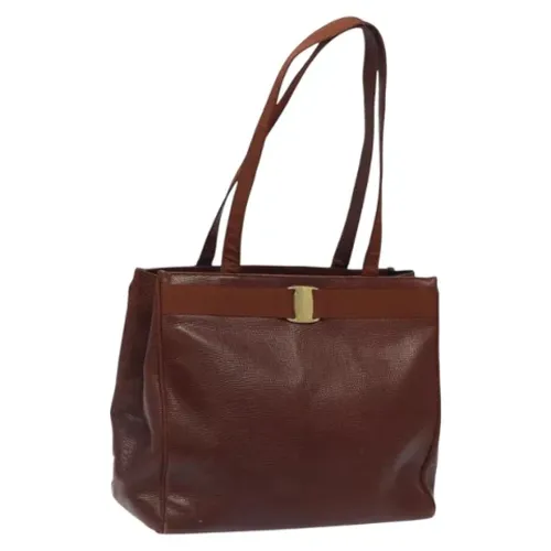 Pre-owned > Pre-owned Bags > Pre-owned Tote Bags - - Salvatore Ferragamo Pre-owned - Modalova