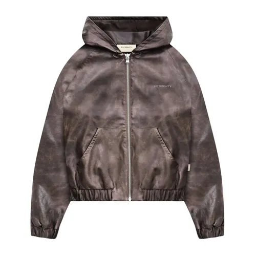 Jackets > Leather Jackets - - Reternity - Modalova