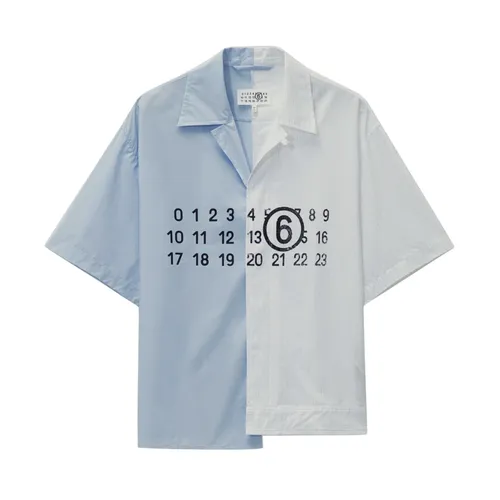 Shirts > Short Sleeve Shirts - - MM6 Maison Margiela - Modalova