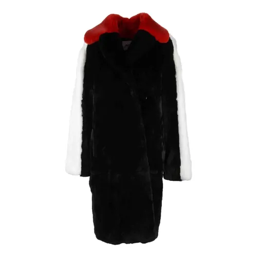 Jackets > Faux Fur & Shearling Jackets - - Msgm - Modalova