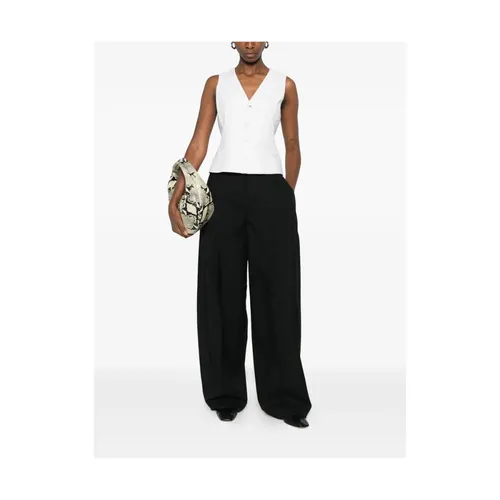 Jackets > Vests - - Max Mara Studio - Modalova