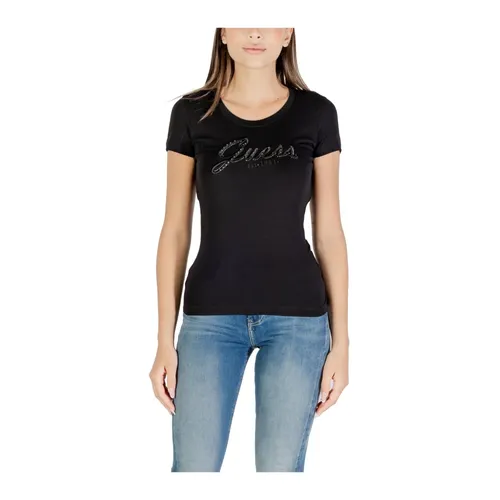 Guess - Tops > T-Shirts - Black - Guess - Modalova