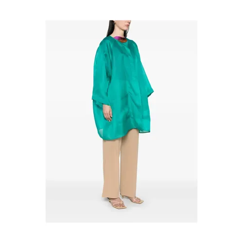 Coats > Single-Breasted Coats - - Gianluca Capannolo - Modalova