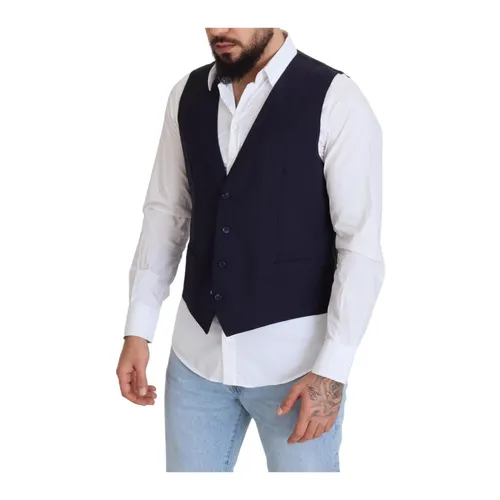 Suits > Suit Vests - - Dolce & Gabbana - Modalova