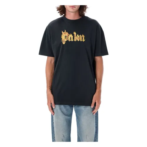 Tops > T-Shirts - - Palm Angels - Modalova