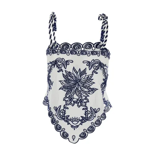 Tops > Sleeveless Tops - - Farm Rio - Modalova