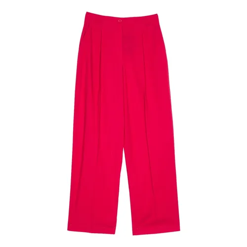 Trousers > Wide Trousers - - Twinset - Modalova