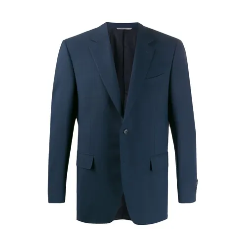 Canali - Jackets > Blazers - Blue - Canali - Modalova