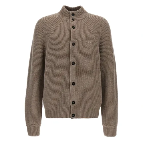 Knitwear > Cardigans - - Giorgio Armani - Modalova