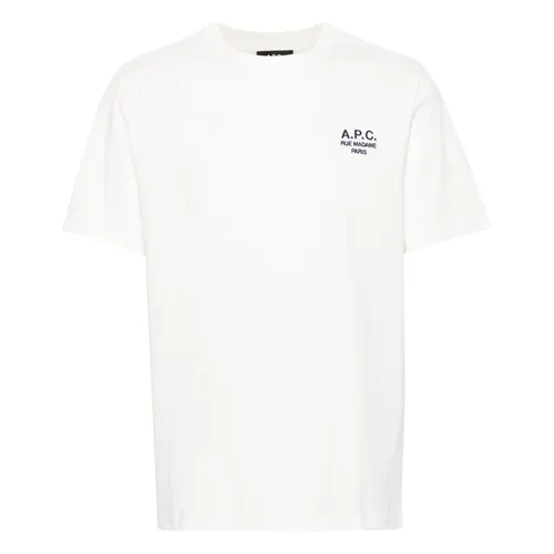 A.p.c. - Tops > T-Shirts - White - A.p.c. - Modalova