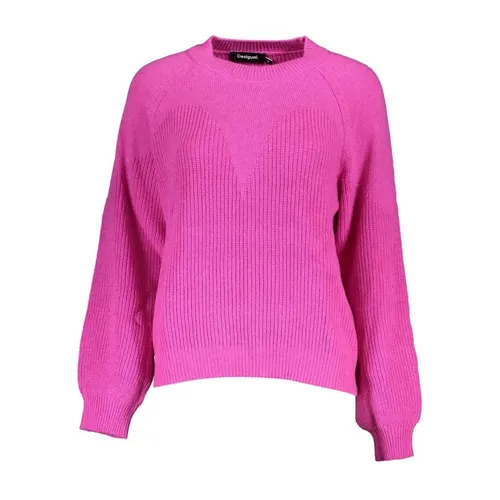 Knitwear > Round-neck Knitwear - - Desigual - Modalova
