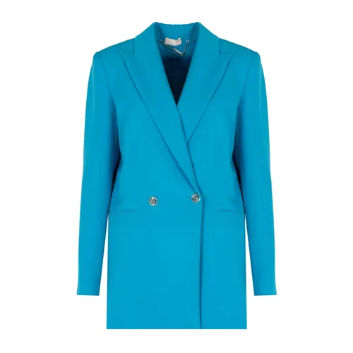 Liu Jo - Jackets > Blazers - Blue - Liu Jo - Modalova