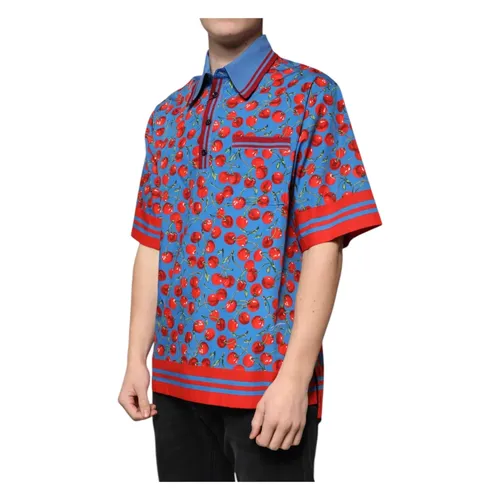Shirts > Short Sleeve Shirts - - Dolce & Gabbana - Modalova