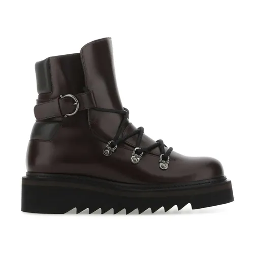 Shoes > Boots > Lace-up Boots - - Ferragamo - Modalova