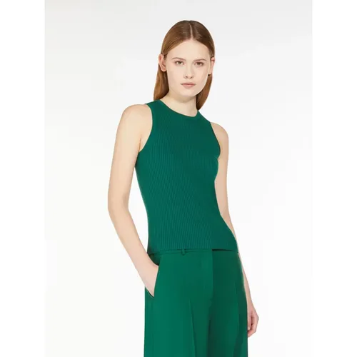 Tops > Sleeveless Tops - - Max Mara - Modalova