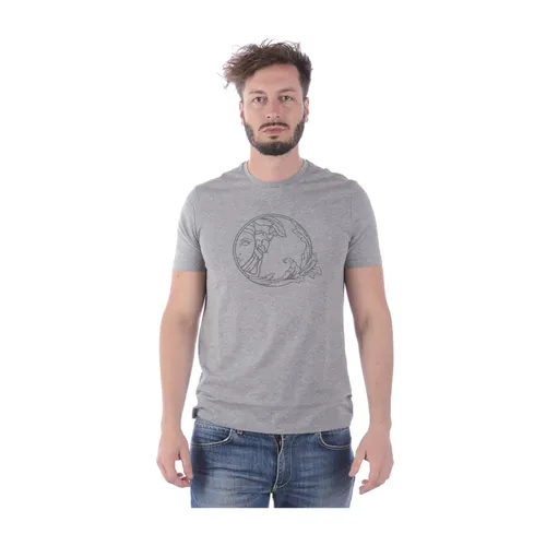 Versace - Tops > T-Shirts - Gray - Versace - Modalova