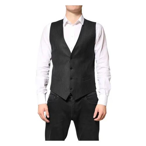 Suits > Suit Vests - - Dolce & Gabbana - Modalova
