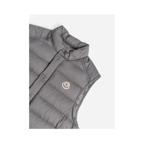 Moncler - Jackets > Vests - Gray - Moncler - Modalova