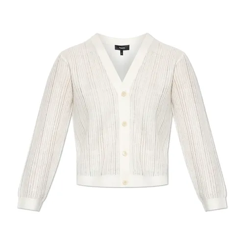 Knitwear > Cardigans - - Theory - Modalova