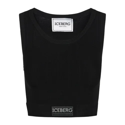 Tops > Sleeveless Tops - - Iceberg - Modalova