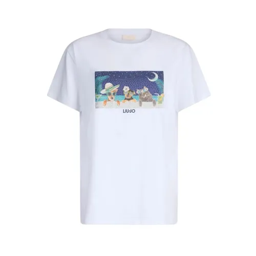 Liu Jo - Tops > T-Shirts - White - Liu Jo - Modalova
