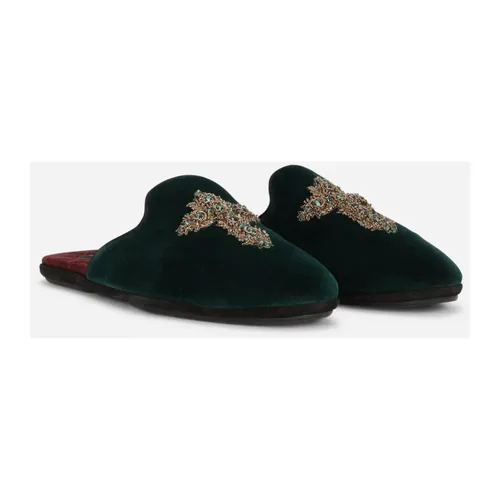 Shoes > Slippers - - Dolce & Gabbana - Modalova