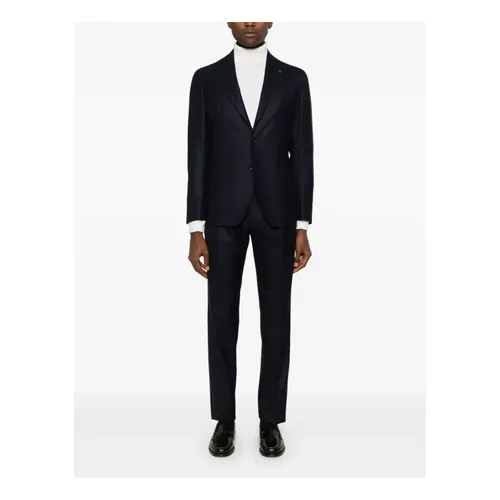 Suits > Suit Sets > Single Breasted Suits - - Tagliatore - Modalova
