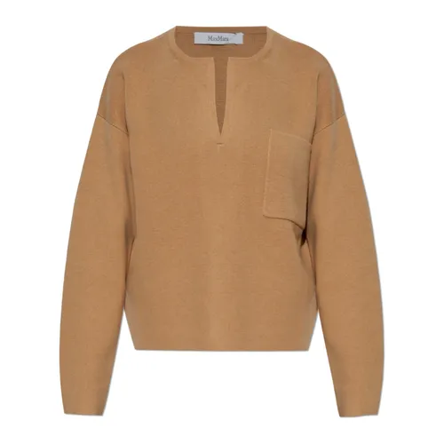 Knitwear > V-neck Knitwear - - Max Mara - Modalova