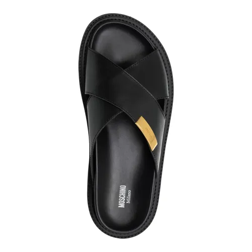 Shoes > Flip Flops & Sliders > Sliders - - Moschino - Modalova