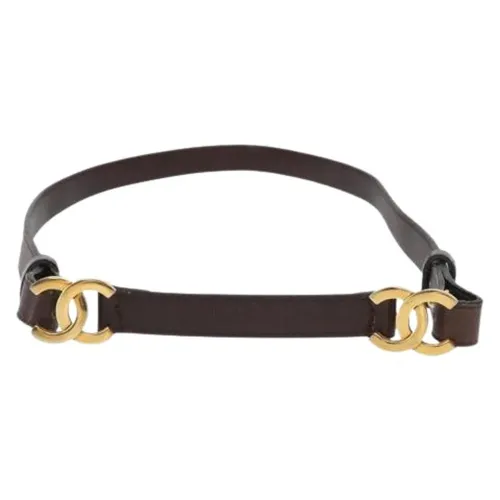 Pre-owned > Pre-owned Accessories > Pre-owned Belts - - Chanel Vintage - Modalova