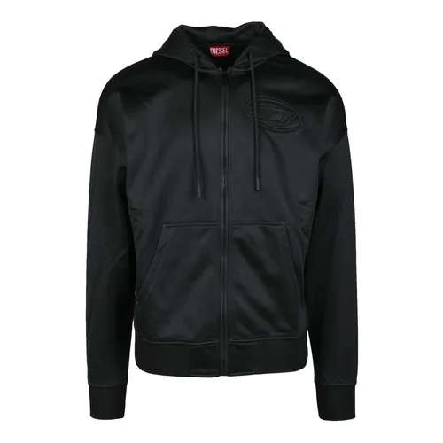 Sweatshirts & Hoodies > Zip-throughs - - Diesel - Modalova