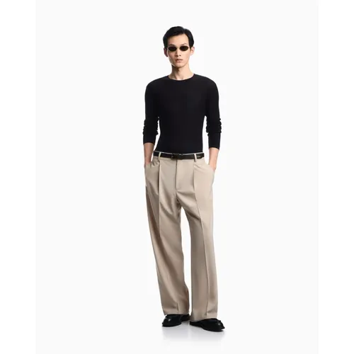 Knitwear > Round-neck Knitwear - - Emporio Armani - Modalova