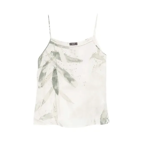 Tops > Sleeveless Tops - - Peserico - Modalova