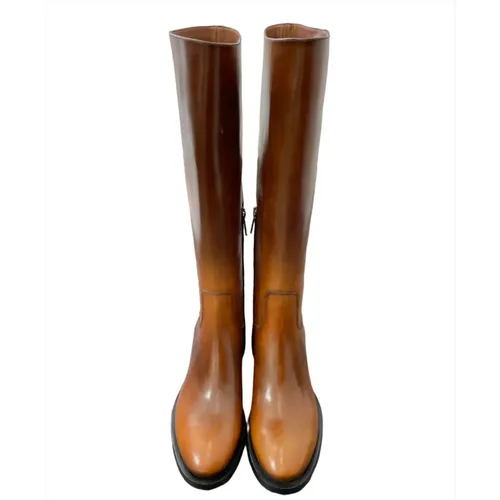 Shoes > Boots > High Boots - - Santoni - Modalova