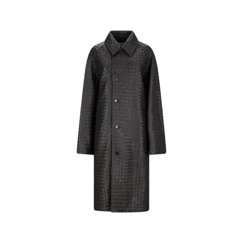 Coats > Double-Breasted Coats - - Bottega Veneta - Modalova
