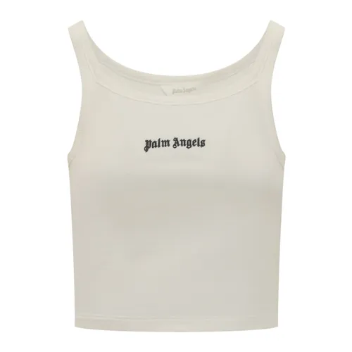 Tops > Sleeveless Tops - - Palm Angels - Modalova