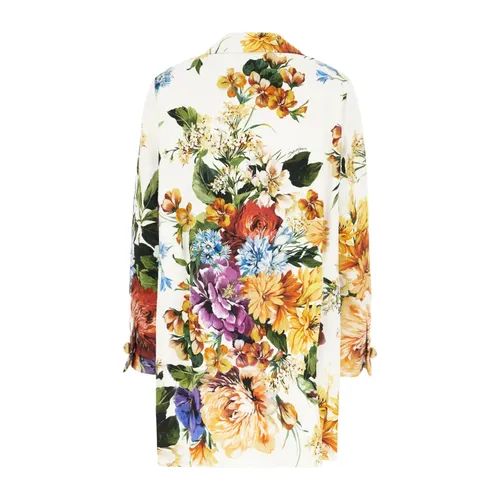 Coats > Single-Breasted Coats - - Dolce & Gabbana - Modalova