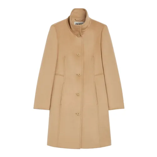 Coats > Single-Breasted Coats - - Pennyblack - Modalova